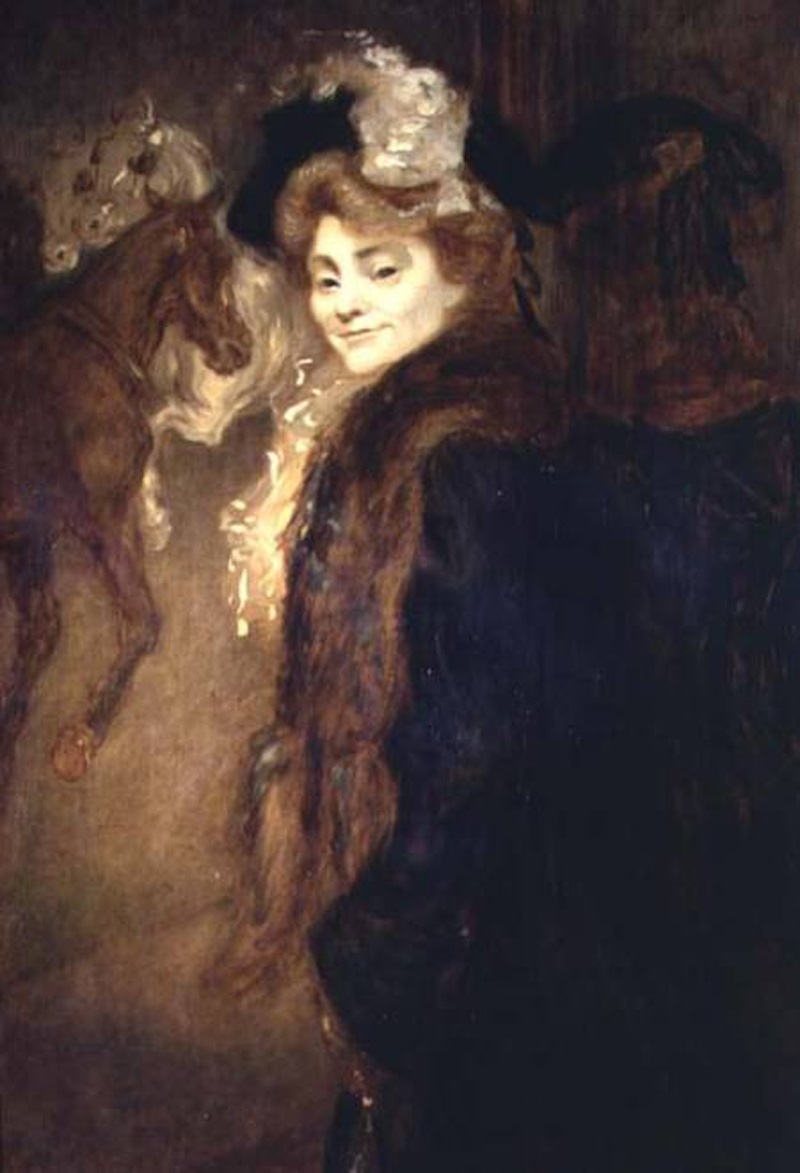 Луи Анкетен - Женщина на улице 1890