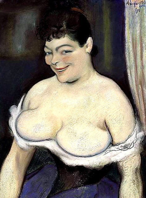 Луи Анкетен - Портрет женщины, возможно Маргариты Дюфай 1891