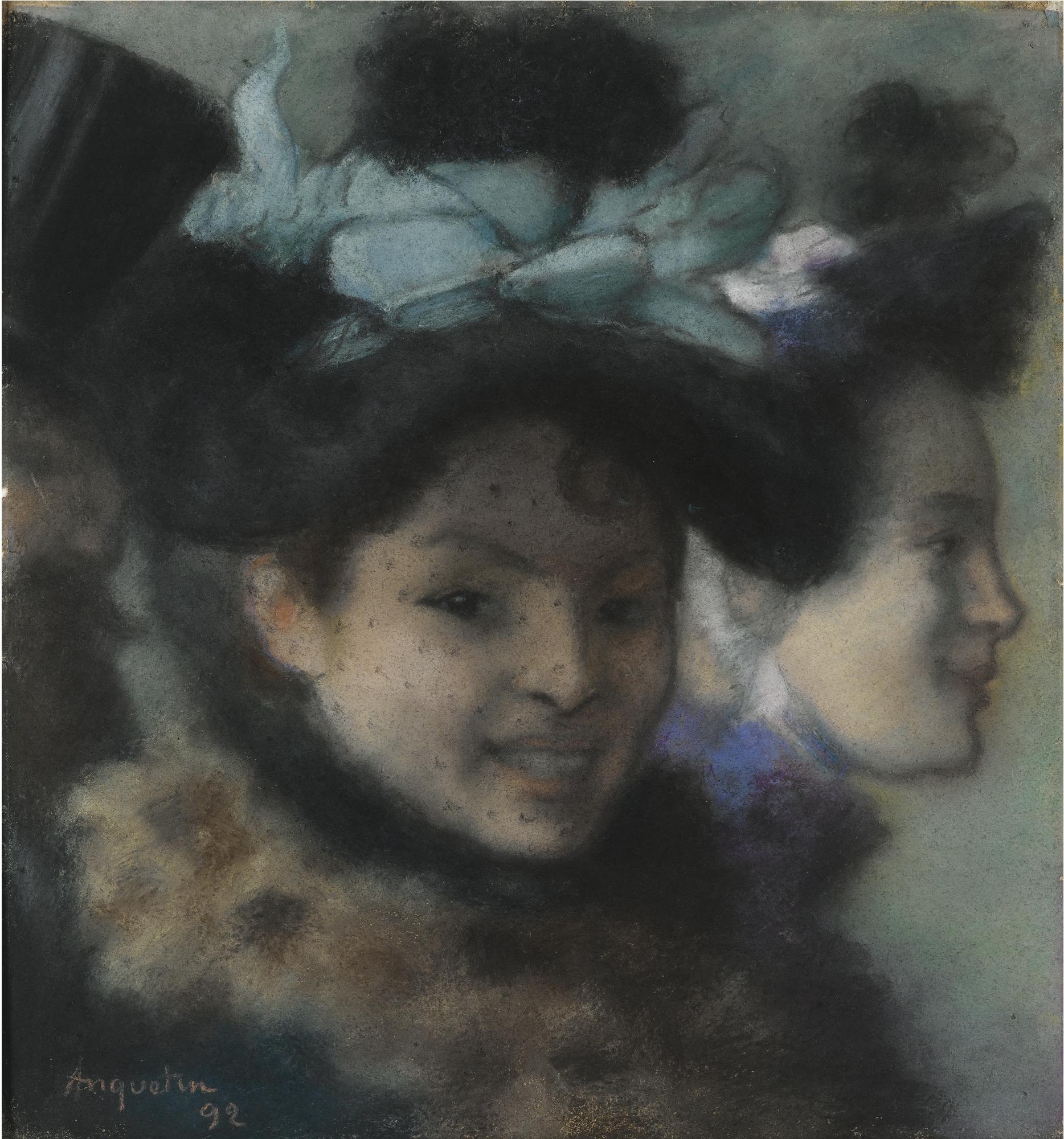 Луи Анкетен - Две женщины 1892