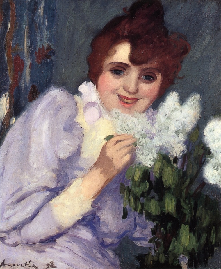 Луи Анкетен - Женщина с сиренью 1892
