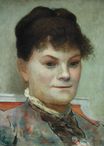 Portrait of La Goulue 1880-1885