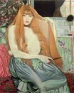 Луи Анкетен - Женщина, расчесывает волосы 1889