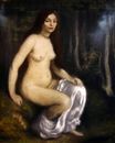 Луи Анкетен - Молодая женщина сидит в лесу 1890