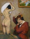 Луи Анкетен - Женщины за туалетом 1890
