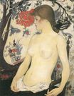 Jeune femme demi nue 1890