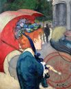 Луи Анкетен - Женщина с зонтиком 1891