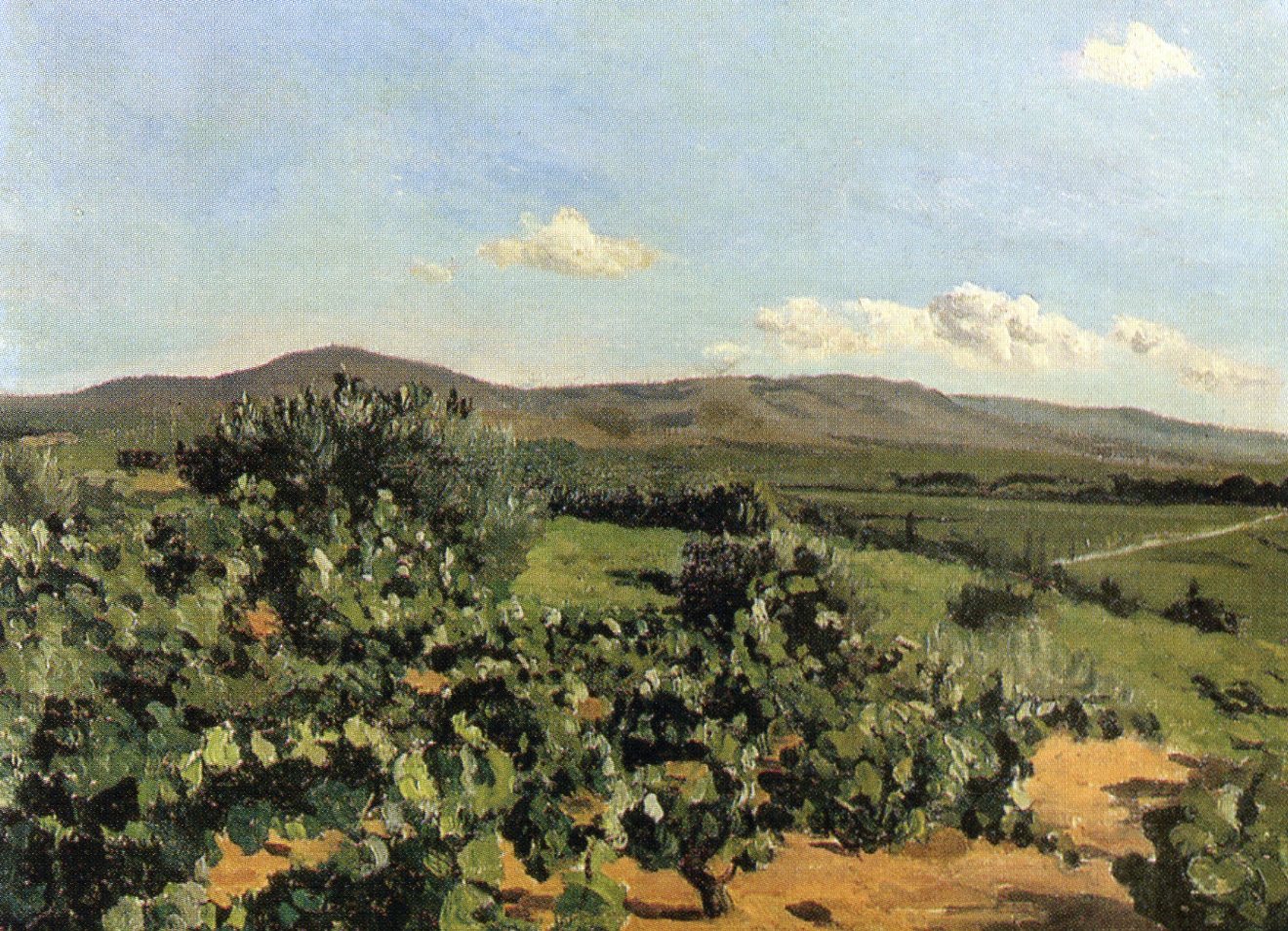 Фредерик Базиль - Этюд, урожай 1869