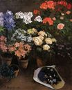 Фредерик Базиль - Этюд с цветами 1866