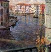 Умберто Боччони - Большой канал в Венеции 1907