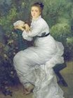 Мари Бракемон - Луиза Киворон. Женщина в саду 1877