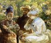 Marie Bracquemond - On the Terrace at Sèvres 1880
