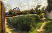 Мари Бракемон - Маленький пейзаж с домом 1890
