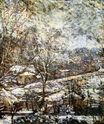 Мари Бракемон - Пейзаж зимой. Зимний пейзаж 1897