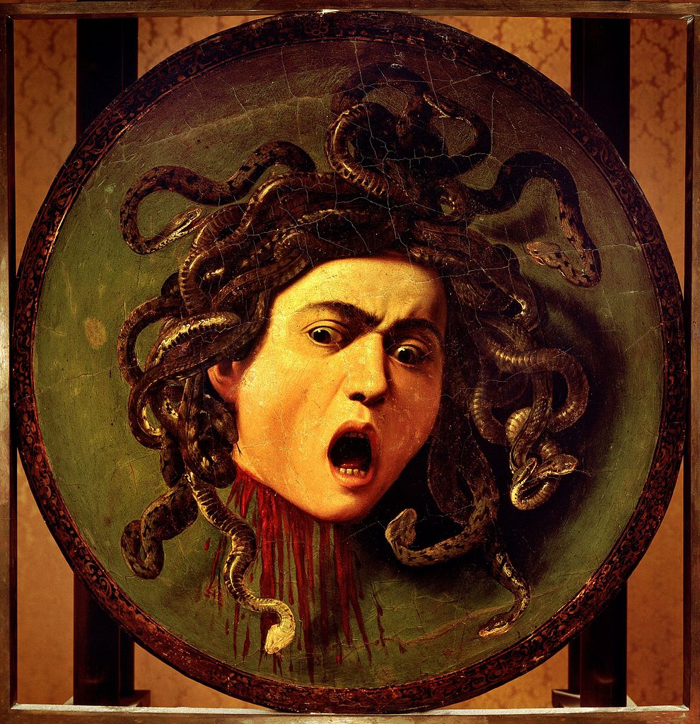Караваджо - Голова Медузы 1597 | Барокко, Реализм, Караваджизм |  ArtsViewer.com