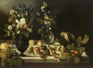 Натюрморт с цветами и фруктами 1600-1610