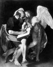 Караваджо - Святой Матфей и Ангел 1602