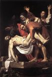 Caravaggio - Entombment 1603