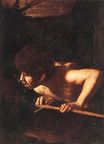Караваджо - Иоанн Креститель 1608