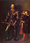 Караваджо - Портрет Алофа де Виньянкура в рыцарских латах 1608