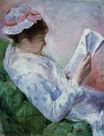 Mary Cassatt - Woman Reading 1878-1879