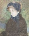 Кассат Мэри - Портрет молодой девушки 1880