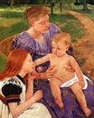 Mary Cassatt - The Family 1893