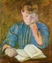 Мэри Кассат - Задумчивое чтение 1894