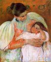 Мэри Кассат - Няня и ребенок 1896-1897