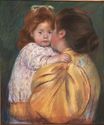 Мать и дитя. Материнский поцелуй 1896