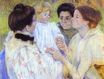 Мэри Кассат - Женщины любуются ребенком 1897