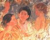 Мэри Кассат - Две девушки с ребенком 1897