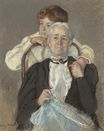Мэри Кассат - Портрет миссис Сайрус Дж. Лоуренс со своим внуком Р. Лоуренсом Оукли 1898