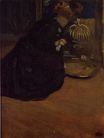 Мэри Кассат - Женщина с попугаем 1898