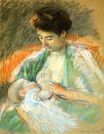Мама Роза кормит ребенка 1900