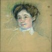 Мэри Кассат - Портрет молодой женщины 1901