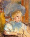 Симона в шляпе с перьями 1903