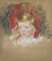 Голова ребенка с красной шляпе 1903