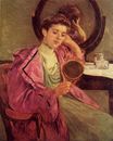 Мэри Кассат - Антуанетта у туалетного столика 1909