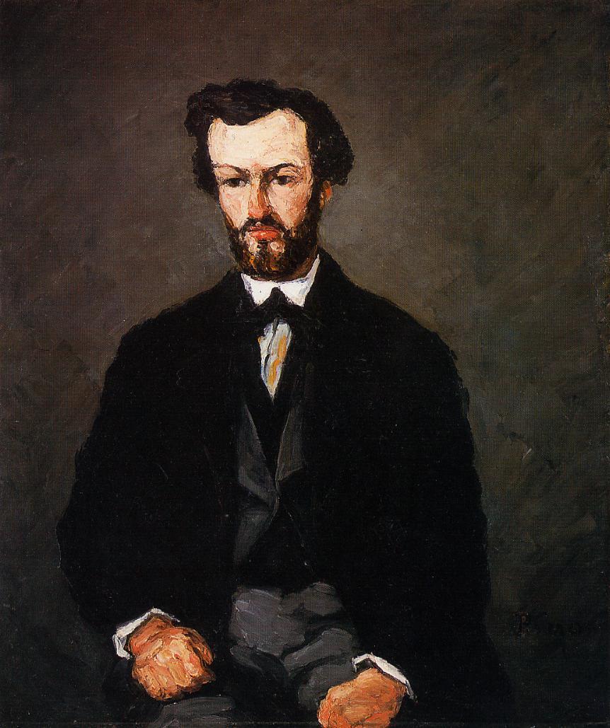 Поль Сезанн - Портрет Энтони Валабреге 1866
