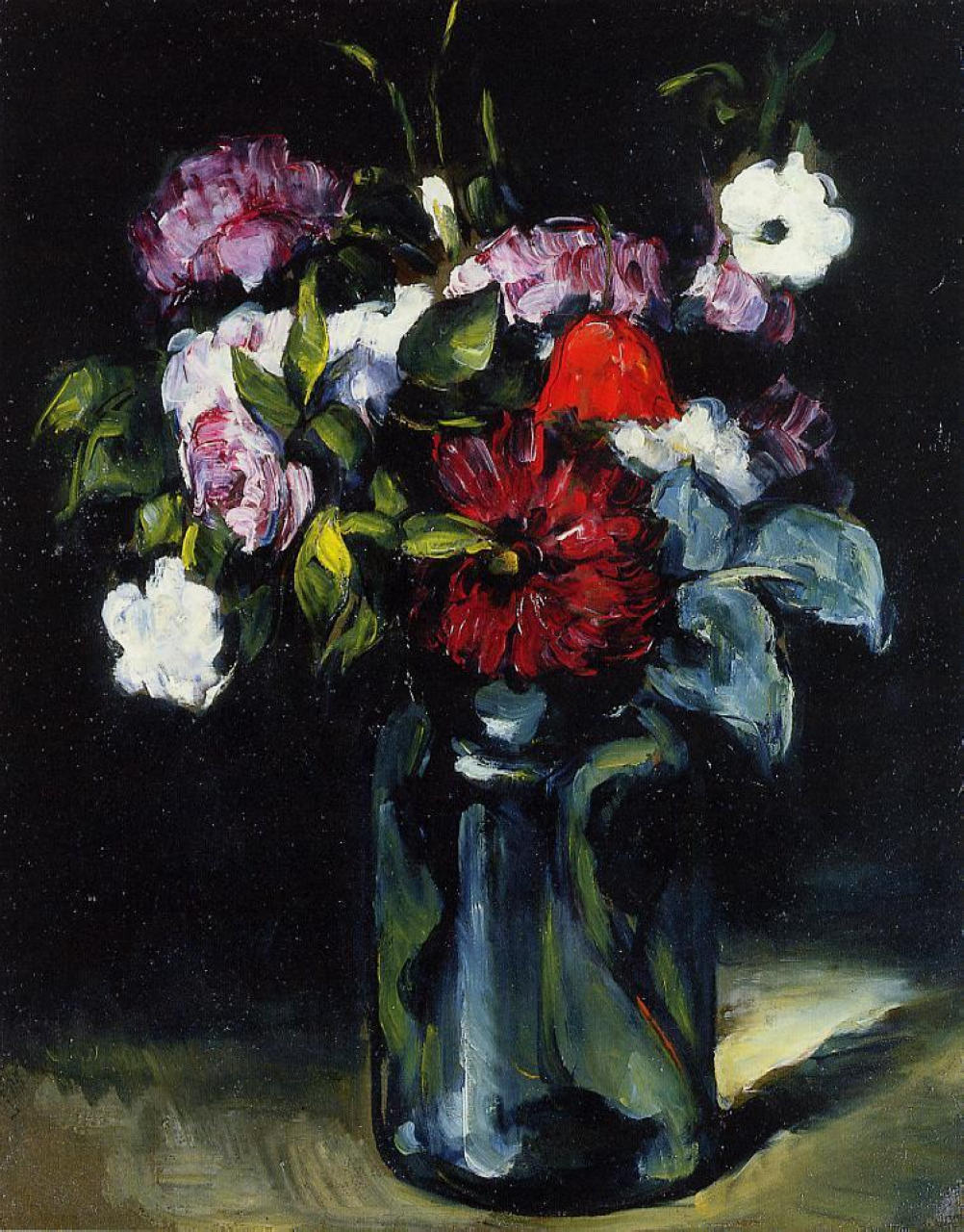 Поль Сезанн - Цветы в вазе 1873