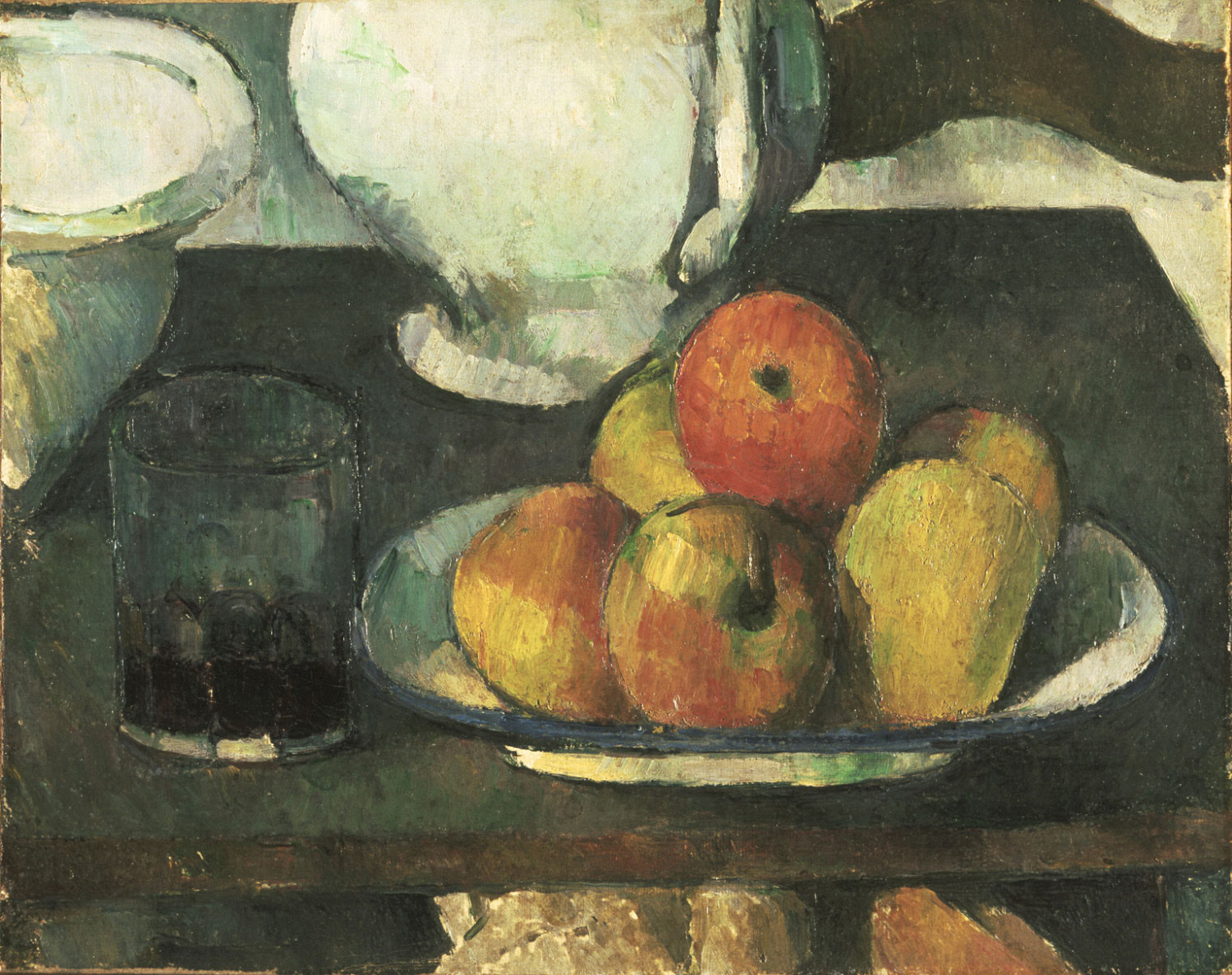 Поль Сезанн - Натюрморт с яблоками 1877-1879