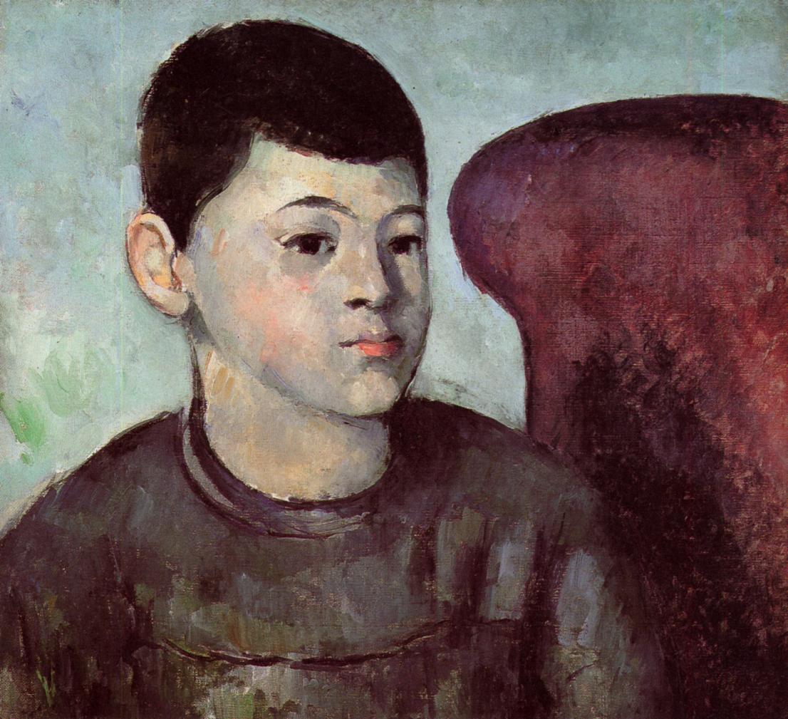 Поль Сезанн - Портрет сына художника 1885