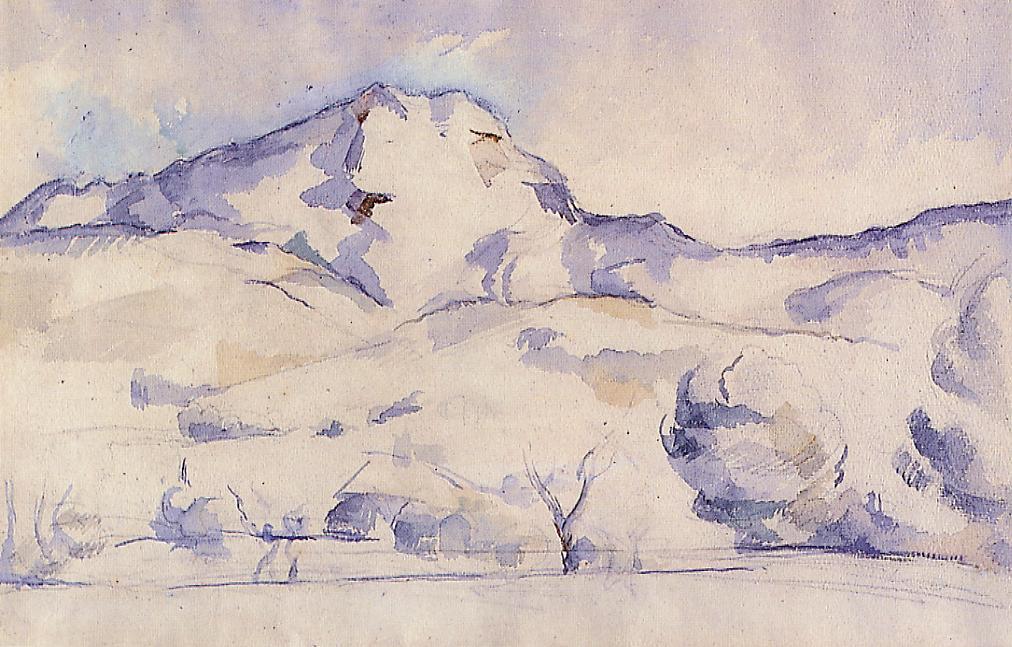Поль Сезанн - Гора Сент-Виктуар 1887