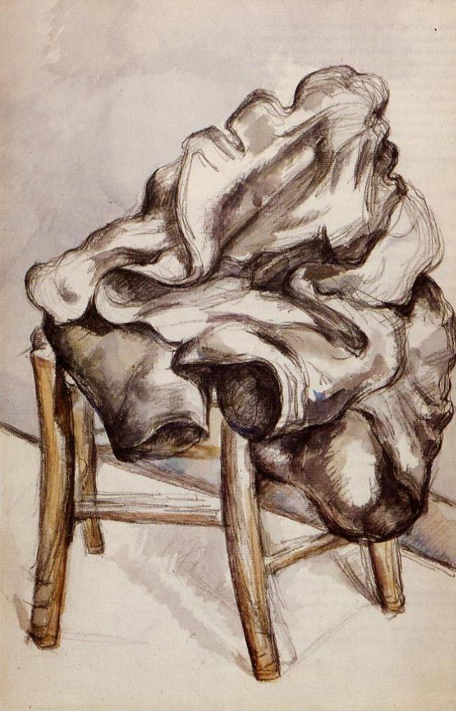 Поль Сезанн - Куртка на стуле 1892