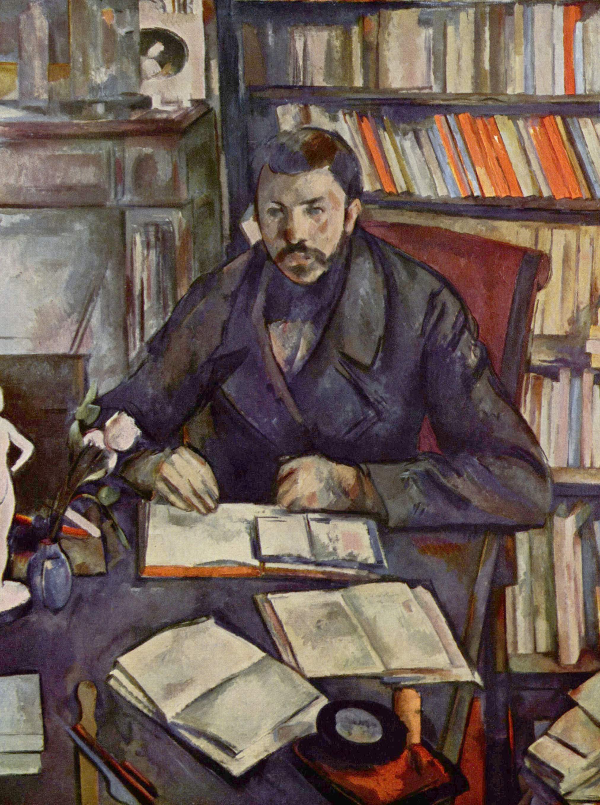 Поль Сезанн - Портрет Гюстава Жефруа 1895