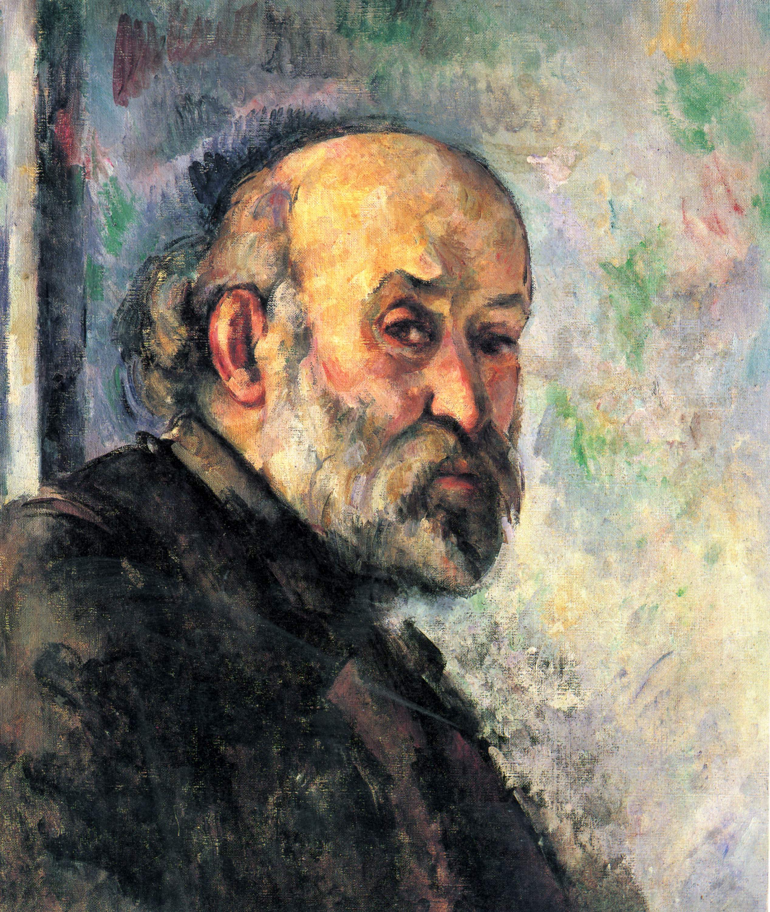 Поль Сезанн - Автопортрет 1895
