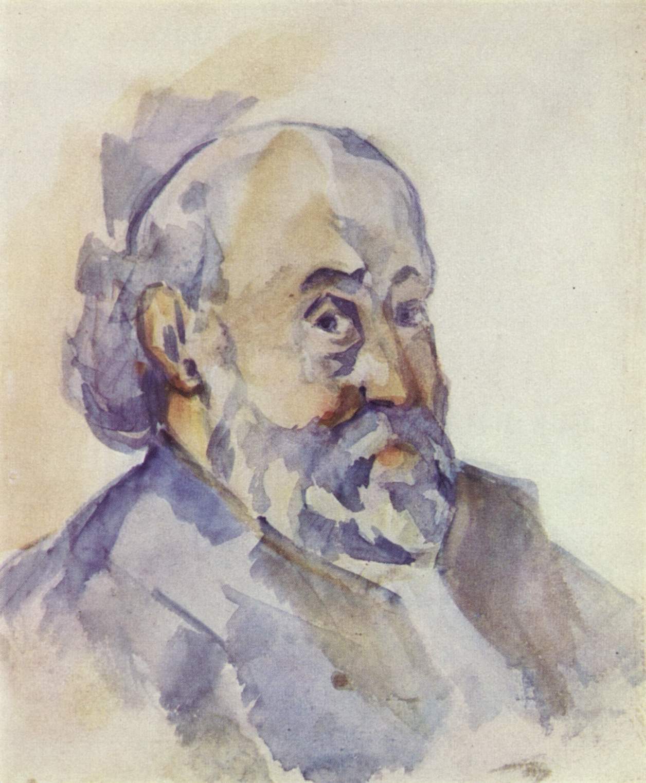 Поль Сезанн - Автопортрет 1896
