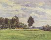 Поль Сезанн - Пейзаж в Иль-де-Франс 1865