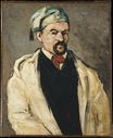 Поль Сезанн - Портрет мужчины в голубой кепке. Дядя Доминик 1866