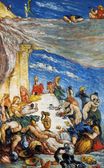 The feast the banquet of Nebuchadnezzar 1870